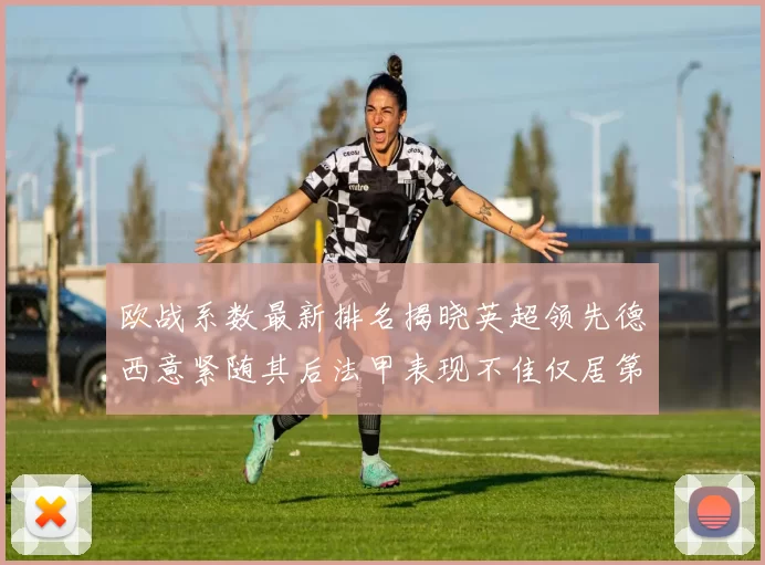 欧战系数最新排名揭晓英超领先德西意紧随其后法甲表现不佳仅居第八